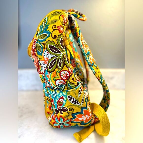 Provencal Backpack- Vera Bradley Double Zip - Picture 4 of 16